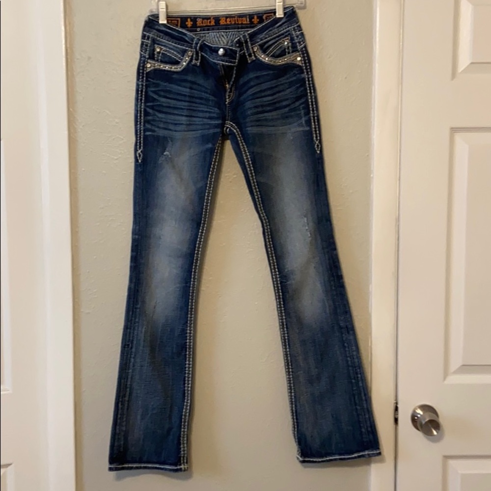Rock Revival Eleanor Bootcut 27 Inseam 32